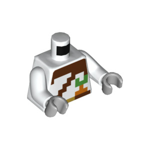 LEGO® Mini-Figurine Torse Minecraft Pixélisée (1T)