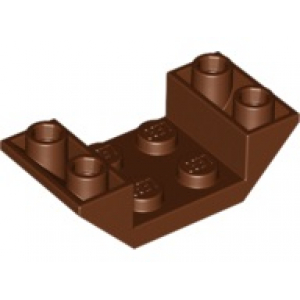 LEGO® Slope Inverted 45° - 4x2 Double with 2x2 Cutout