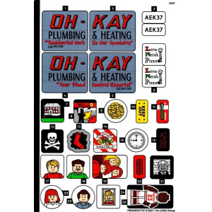 LEGO® Sticker Shhet for Set 21330 Sheet 1