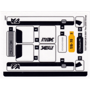 LEGO® Autocollant - Stickers 76904 Speed