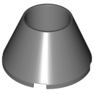 LEGO® Brand Cone 4x4x2 Hollow No Studs