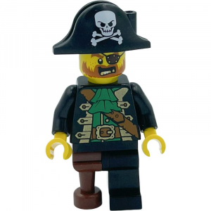 LEGO® Mini-Figurine Pirate avec Jambe de Bois