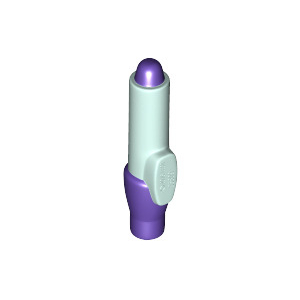 LEGO® Minifigure Utensil Pen with Dark purple Tip and Cap
