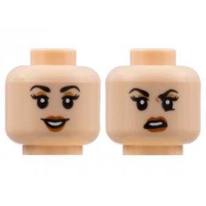 LEGO® Mini-Figurine Tête avec 2 Expressions (2W)