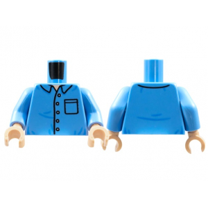 LEGO® Mini-Figurine Torse Imprimé Chemise (3Q)