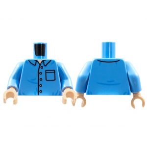 LEGO® Torso Shirt with Collar 5 Buttons Pocket