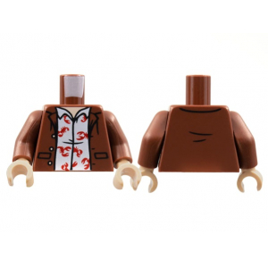 LEGO® Mini-Figurine Torse Imprimé Chemise (3R)