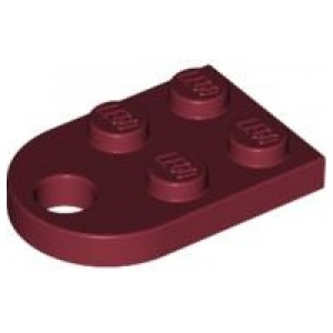 LEGO® Plate 2x3 - Arrondie et Passage Pour Connecteur