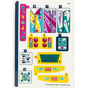 LEGO® Sticker Sheet for Set 41681