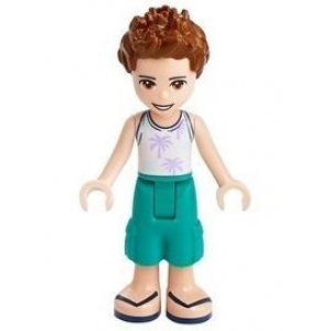 LEGO® Friends Ethan Dark Turquoise Shorts White Top