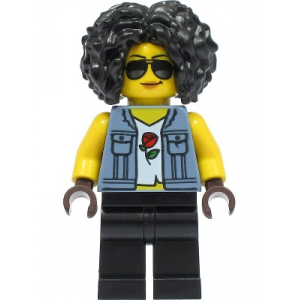 LEGO® Mini-Figurine City Femme Pilote Moto