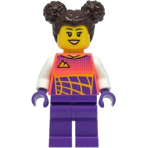 LEGO® Mini-Figurine City Femme Pilote Moto Stuntz