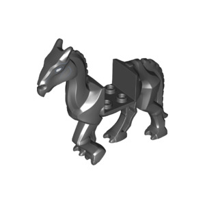 LEGO® Horse Skeletal with White Eyes Pattern