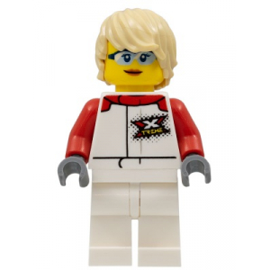 LEGO® Female White and Red Jumpsuit with Xtreme Logo