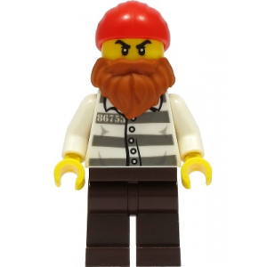 LEGO® Police Jail Prisoner 86753 Prison Stripes