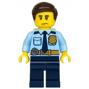 LEGO® Mini-Figurine Officier de Police Tom Bennett