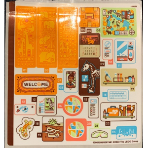 LEGO® Sticker Sheet for Set 41717