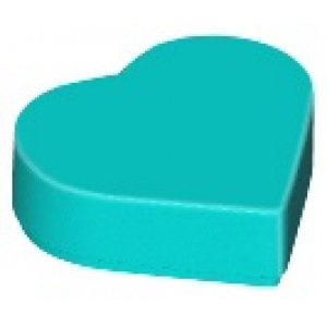 LEGO® Plate Lisse 1x1 Coeur - Saint Valentin