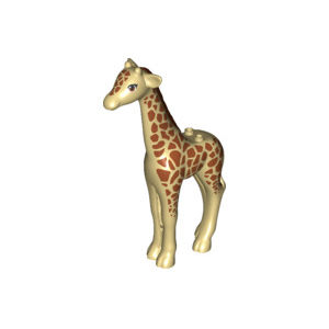 LEGO® Giraffe Friends with Reddish Brown Mane