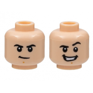 LEGO® Mini-Figurine Tête avec 2 Expressions (1T)