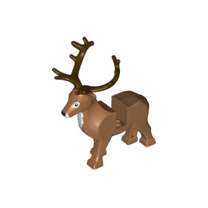 LEGO® Deer with Dark Brown Antlers