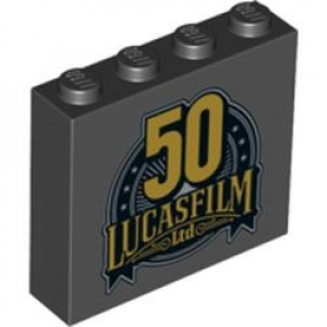 LEGO® Brick 1x4x3 with Number 50 and LUCASFILM ltd Pattern
