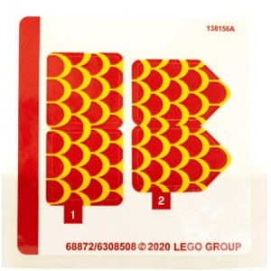 LEGO® Sticker Sheet for Set Minions 75550