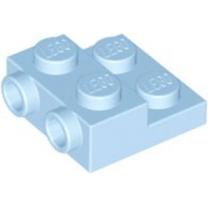 LEGO® Plate 2x2x2/3 - 4 Tenons et 2 Creux sur un Côté