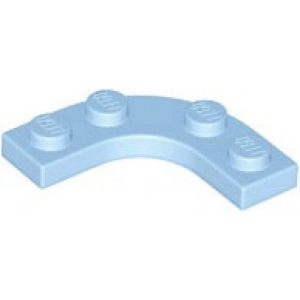 LEGO® Plate Round Corner 3x3 with 2x2 Curved Cutout