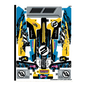 LEGO® Autocollant - Stickers Technic 42095