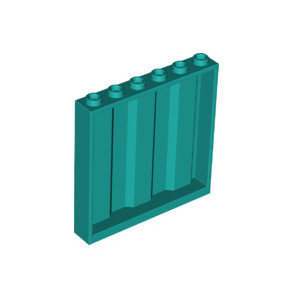 LEGO® Panel 1x6x5 with Corrugated Profile