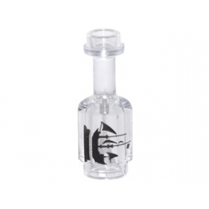 LEGO® Minifigure Utensil Bottle with Black Sailing Ship