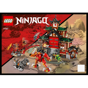 LEGO® Notice - Papier Set 71767 Ninjago le Temple Dojo