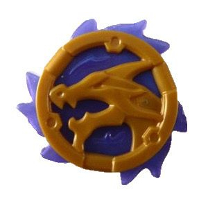 LEGO® Ring 3x3 with Dragon Head with Molded Satin