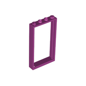 LEGO® Door Frame 1x4x6 with 2 Holes on Top and Bottom