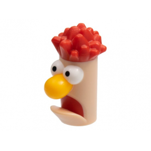 LEGO® Mini-Figurine Tête Muppets Beaker (8M)