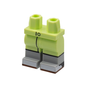 LEGO® Hips and Legs with Light Bluish Gray Boots