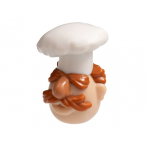 LEGO® Minifigure Haed Modified Muppet Swedish Chef
