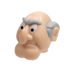 LEGO® Minifigure Head Modified Muppet Statler