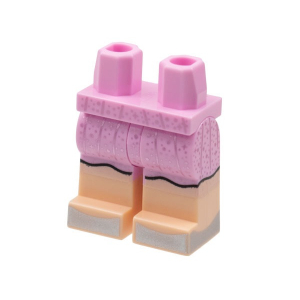 LEGO® Accessoire Mini-Figurine Jambes Rose Imprimée (B24)