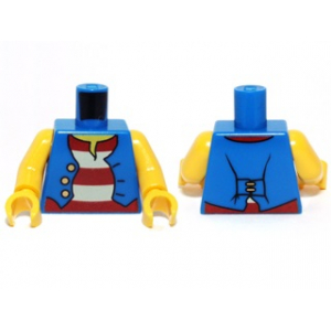 LEGO® Accessoire Mini-Figurine Torse de Pirate (4F)