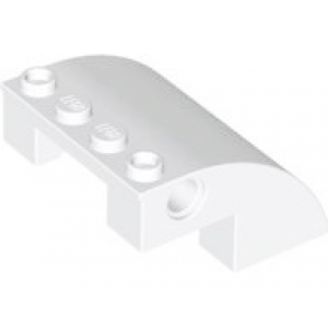 LEGO® Slope Curved 4x4x2 with Holes