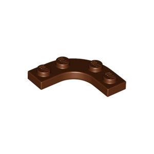 LEGO® Plate Round Corner 3x3 with 2x2 Curved Cutout