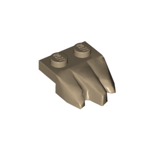 LEGO® Plate Modified 1x2 with 3 Claws - Rock Fingers