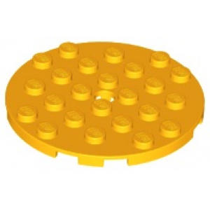 LEGO® Plate Round 6x6 with Hole