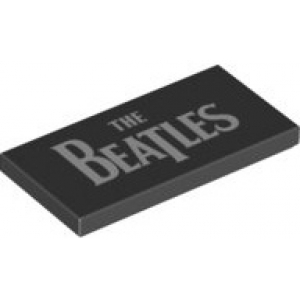 LEGO® Plate Lisse 2x4 Imprimée The BEATLES