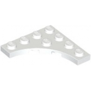 LEGO® Plate Modified 4x4 with 3x3 Curved Cutout