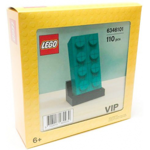 LEGO® Set Buildable 2x4 Dark Turquoise Brick