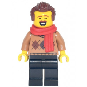 LEGO® Mini-Figurine Papa avec une Echarpe Set 10293