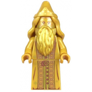 LEGO® Minifigure Albus Dumbledore 20th Anniversary Pearl Gol